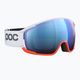 POC Zonula Clarity Comp slidinėjimo akiniai balti/fluorescencinė oranžinė/spectris blue 6