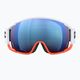 POC Zonula Clarity Comp slidinėjimo akiniai balti/fluorescencinė oranžinė/spectris blue 7