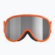 POC POCito Retina fluorescencinės oranžinės spalvos / skaidrumo pocito vaikiški slidinėjimo akiniai 6