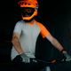 POC Otocon Race MIPS fluorescencinės oranžinės avip/uranio juodos matinės spalvos dviratininko šalmas 11