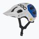 Dviračių šalmas MTB POC Tectal Race MIPS hydrogen white/opal blue metallic mat 5