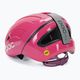 Vaikiškas dviratininko šalmas POC POCito Omne MIPS fluorescencinės rožinės spalvos 4