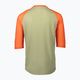 Vyriški POC MTB Pure 3/4 prehnite green/zink orange dviratininkų marškinėliai 2