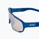 POC Aspire opal blue translucent/clarity trail silver dviračių akiniai 5