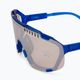 POC Devour opal blue translucent/clarity trail silver dviračių akiniai 6
