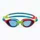 Zoggs Super Seal vaikiški plaukimo akiniai raudoni/mėlyni/žali/juodi 461327 2