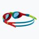 Zoggs Super Seal vaikiški plaukimo akiniai raudoni/mėlyni/žali/juodi 461327 4