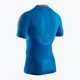 Vyriški bėgimo marškinėliai X-Bionic Invent 4.0 Run Speed teal blue/kurkuma orange 2