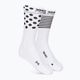 X-Socks dviračių lenktynių kojinės baltos ir juodos BS05S19U-W011