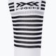 X-Socks dviračių lenktynių kojinės baltos ir juodos BS05S19U-W011 4