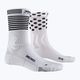 X-Socks dviračių lenktynių kojinės baltos ir juodos BS05S19U-W011 8