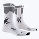 X-Socks dviračių lenktynių kojinės baltos ir juodos BS05S19U-W003 5