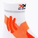 Vyriškos X-Socks Marathon 4.0 U oranžinės ir baltos bėgimo kojinės RS11S19U-W017 3