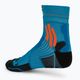 Vyriškos X-Socks Trail Run Energy mėlynos bėgimo kojinės RS13S19U-A008 3