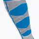Moteriškos slidinėjimo kojinės X-Socks Ski Control 4.0 pilkai mėlynos XSSSKCW19W 3
