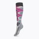 Moteriškos slidinėjimo kojinės X-Socks Ski Control 4.0 pilkai rožinės spalvos XSSSKCW19W 2