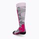 Moteriškos slidinėjimo kojinės X-Socks Ski Rider 4.0 pilkos spalvos XSSSKRW19W 2