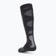 X-Socks Ski Silk Merino 4.0 pilkos kojinės XSSSKMW19U 2