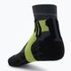 Vyriškos X-Socks Marathon žalios-pilkos bėgimo kojinės RS11S19U-G146 2