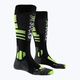 Snieglenčių kojinės X-Socks Snowboard 4.0 black/grey/phyton yellow 5