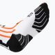 Vyriškos X-Socks Run Speed Two 4.0 bėgimo kojinės arctic white/trick orange 3