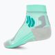 Moteriškos X-Socks Trail Run Energy 4.0 bėgimo kojinės audrey green/pearl grey 2