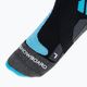 Snieglenčių kojinės X-Socks Snowboard 4.0 black/grey/teal blue 3