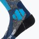 "X-Socks Ski Rider 4.0" tamsiai mėlynos slidinėjimo kojinės 3