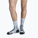 Vyriškos bėgimo kojinės X-Socks Trailrun Perform Crew pearl grey/charcoal 2