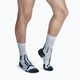Vyriškos bėgimo kojinės X-Socks Trailrun Perform Crew pearl grey/charcoal 3