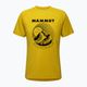 Mammut Mountain trekingo marškinėliai geltoni