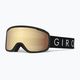 Moteriški slidinėjimo akiniai Giro Moxie black core light/amber gold/yellow 6