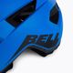 Bell Spark matinis blizgus mėlynos/juodos spalvos dviratininko šalmas 7