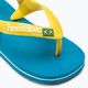 Havaianas Baby Brasil Logo II šlepetės balta/mėlyna/žalia/geltona/geltona 7