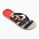 Šlepetės per pirštą Havaianas Top Nautical beige straw / navy blue / ruby red 8