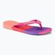 Šlepetės per pirštą Havaianas Top Logomania Colors II pink flux