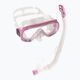Cressi Ondina vaikiškas šnorkeliavimo rinkinys + viršutinė dalis rožinės spalvos DM1010134 9