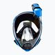 Cressi Duke Dry viso veido kaukė nardymui su vamzdeliu, juoda ir mėlyna XDT005020 2