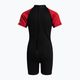 Cressi Smoby Shorty 2 mm vaikiškos plaukimo putos juodai raudonos spalvos XDG008201 2