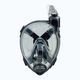 Cressi Duke Dry viso veido kaukė nardymui su vamzdeliu juoda/pilka XDT060050 2