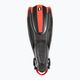 Paviršinio nardymo pelekai Cressi Maui Fins black/red 2