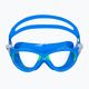 Cressi Mini Cobra šviesiai mėlyna / laimo spalvos vaikiška plaukimo kaukė DE202021 2