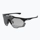 SCICON Aeroshade Kunken juodi blizgūs/scnpp fotokrominiai sidabriniai dviratininko akiniai EY31010200 2