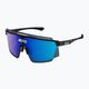 SCICON Aerowatt juodi blizgūs/sknpp daugiaspalviai mėlyni dviratininkų akiniai EY37030200 2