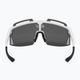 SCICON Aerowatt Foza balti blizgūs/scnpp daugiaspalviai sidabriniai dviratininkų akiniai EY38080800 5
