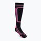 Moteriškos Mico Heavy Weight Primaloft slidinėjimo kojinės juoda/rožinė CA00119