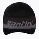 Santini Sottocasco dviratininko kepurė po šalmu juoda SP490WTNEUNI 2