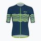 Vyriški Santini Tono Profilo fluor žali dviratininkų marškinėliai 2S94075TONOPROFVFS