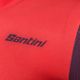 Santini Redux Istinto vyriški dviratininko marškinėliai raudoni 2S94475REDUXISTIRSS 3