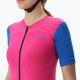 Moteriški dviratininkių marškinėliai UYN Garda magenta/cyan 3